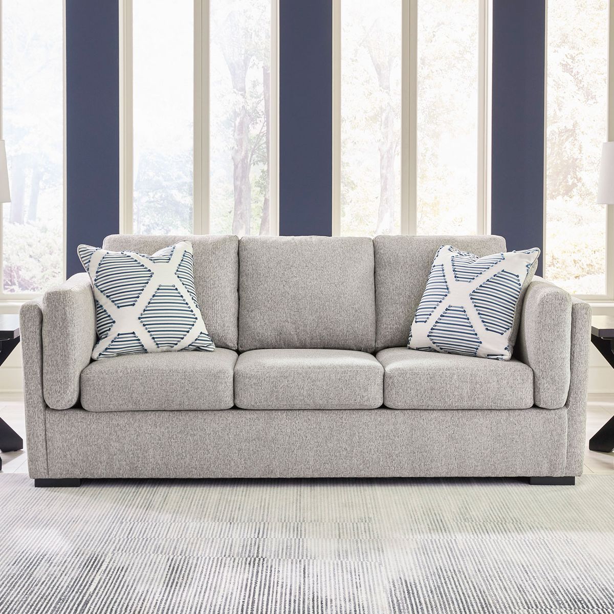 ASHLEY - Sofá 3 cuerpos Evansley lavable