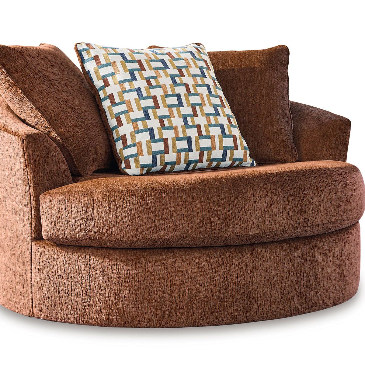 ASHLEY - Sofá 1 cuerpo giratorio Laylabrook  spice