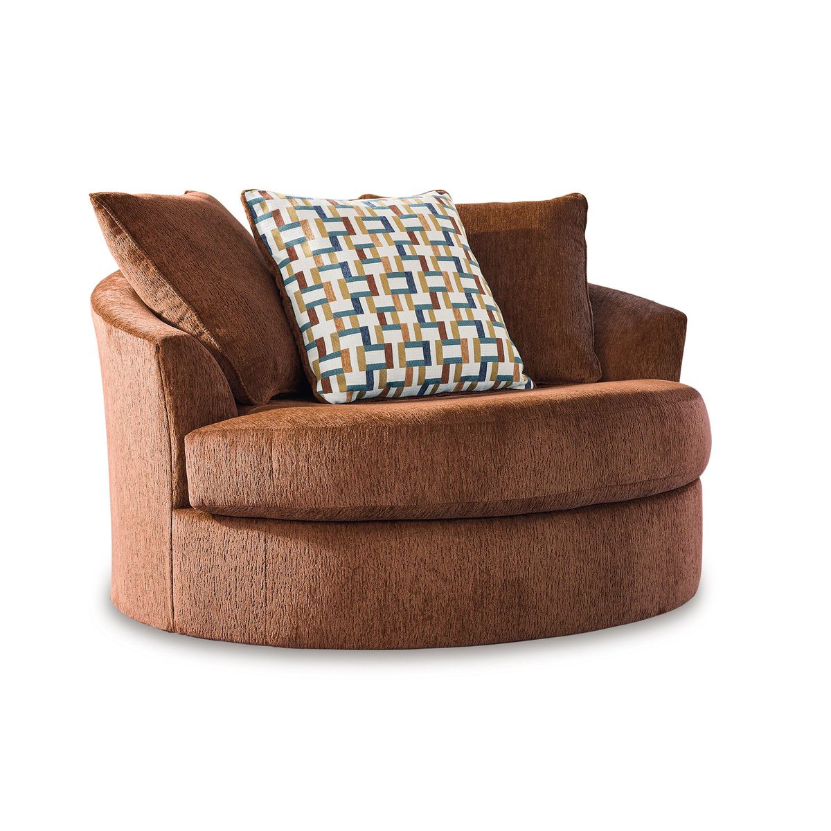 ASHLEY - Sofá 1 cuerpo giratorio Laylabrook  spice