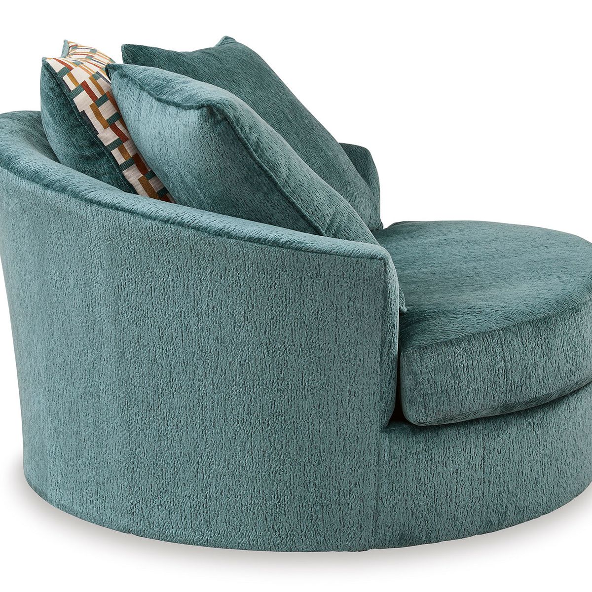 ASHLEY - Sofá 1 cuerpo giratorio Laylabrook teal