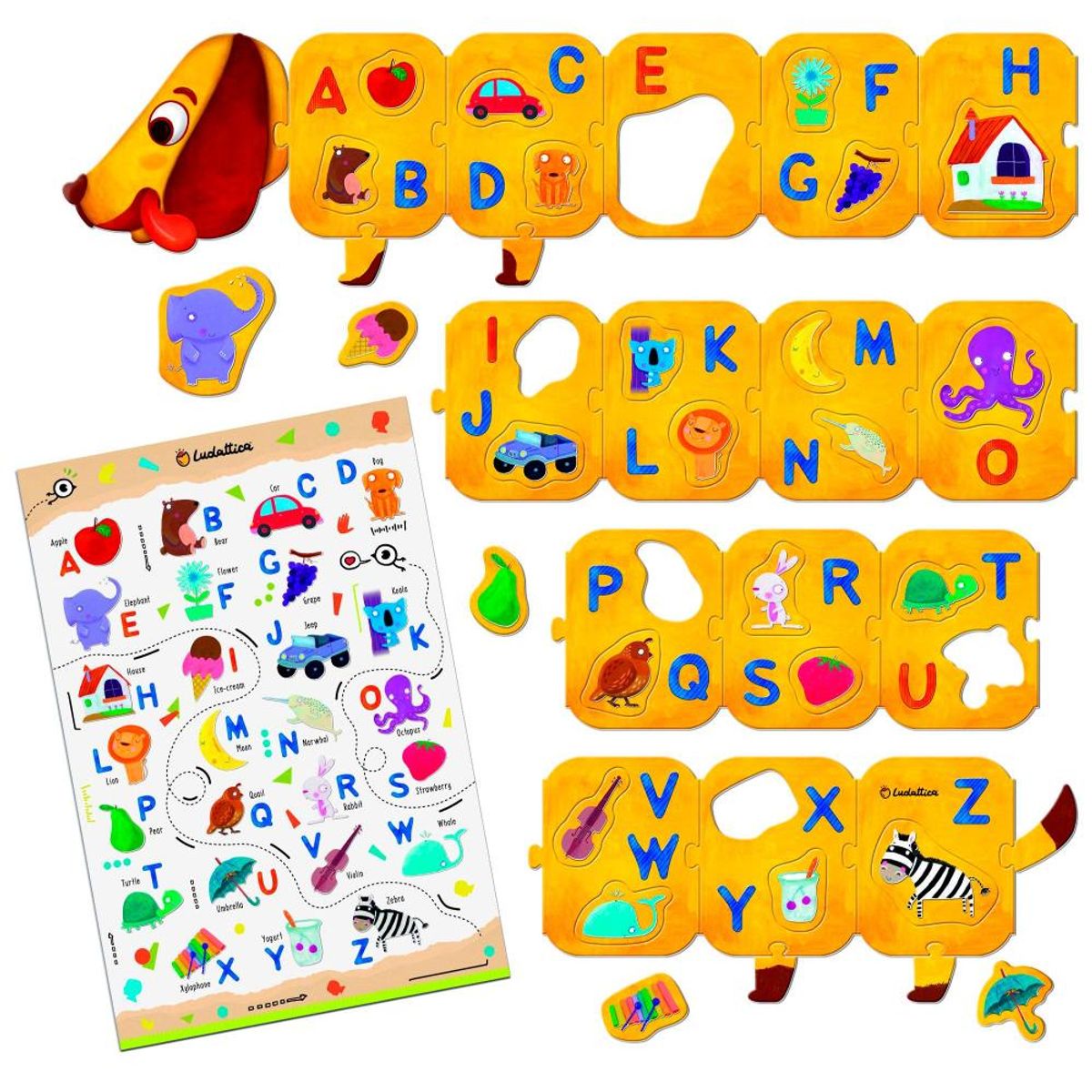 LUDATTICA - Alfabeto Montessori Ludattica