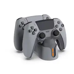 DOBE - Dock de carga doble para mango PS5 con luz indicadora de carga