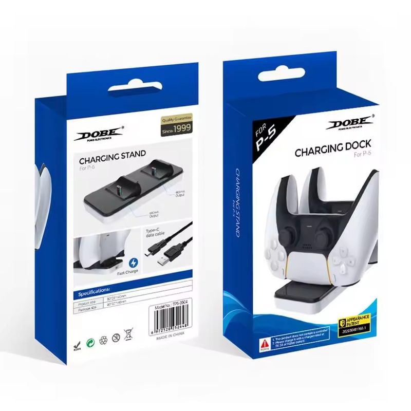 DOBE - Dobe-Base de carga para mando de PS5 Controlador