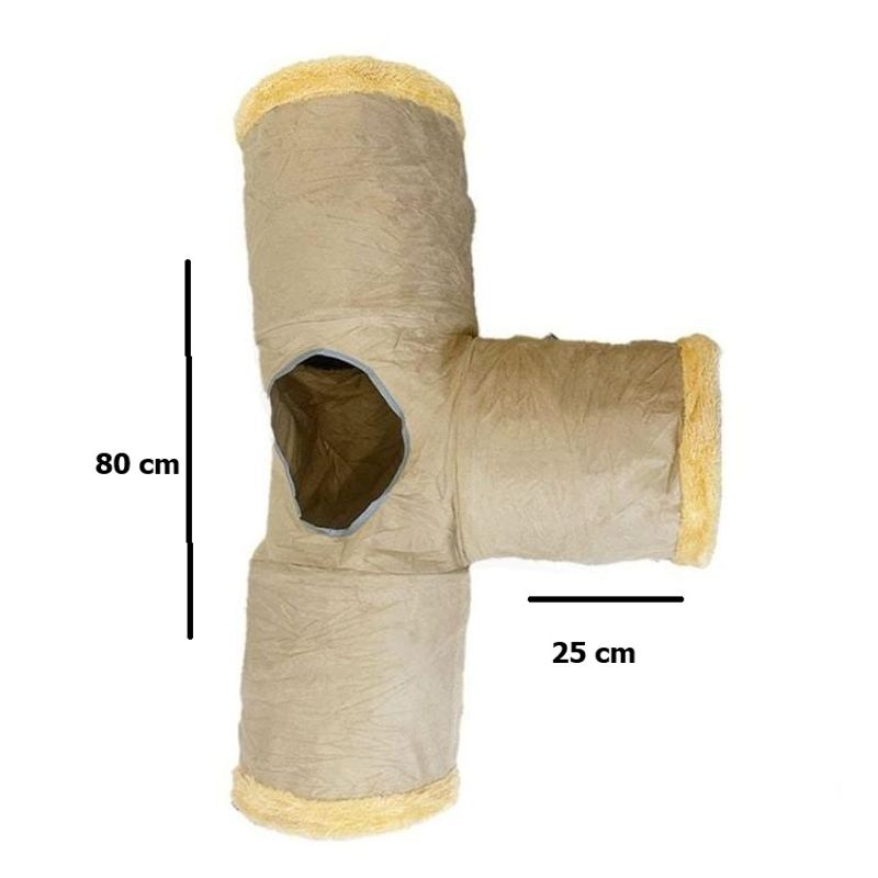 GENERICO - Tunel Juguete para Gato Aventura