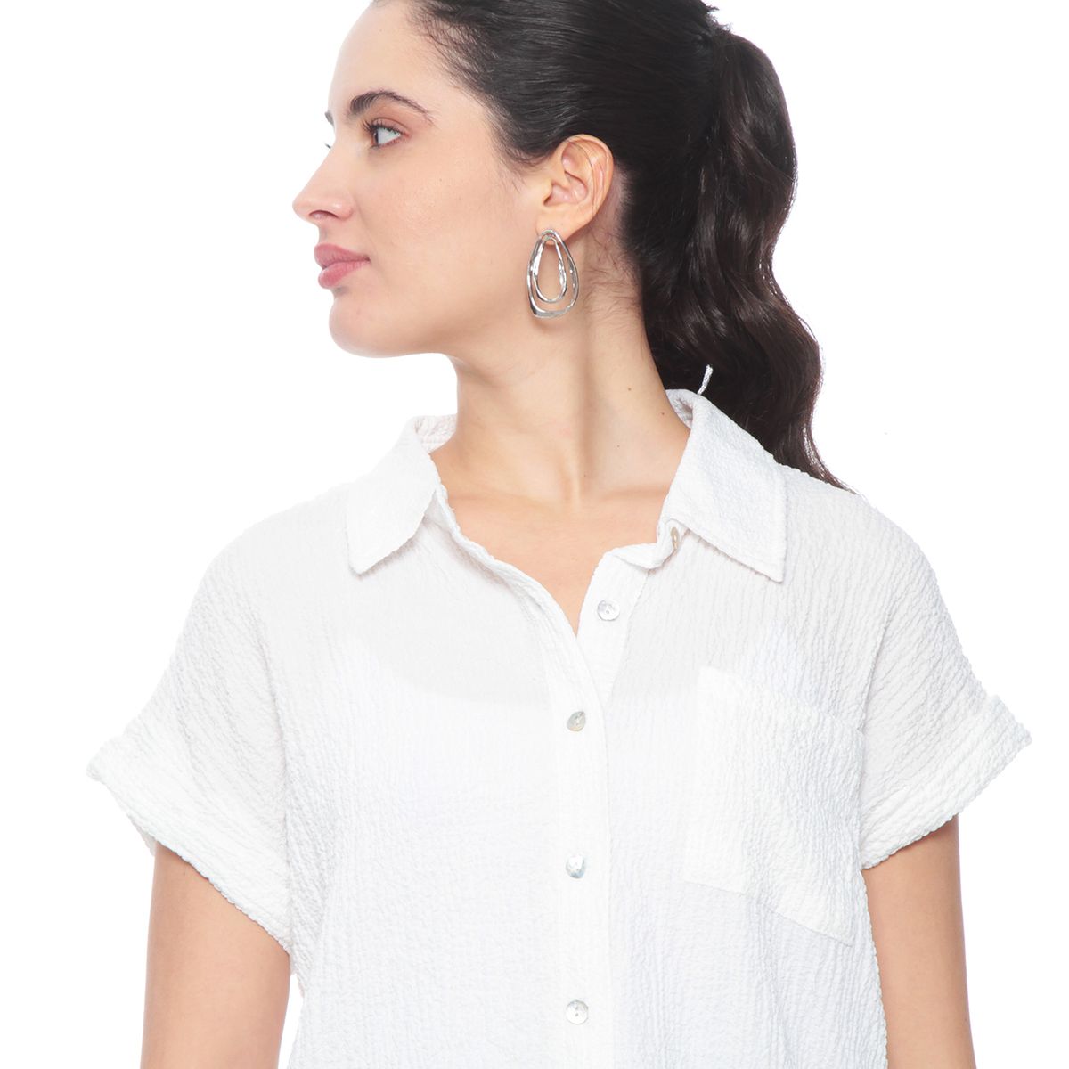 WADOS - BLUSA MANGA CORTA SOLIDA