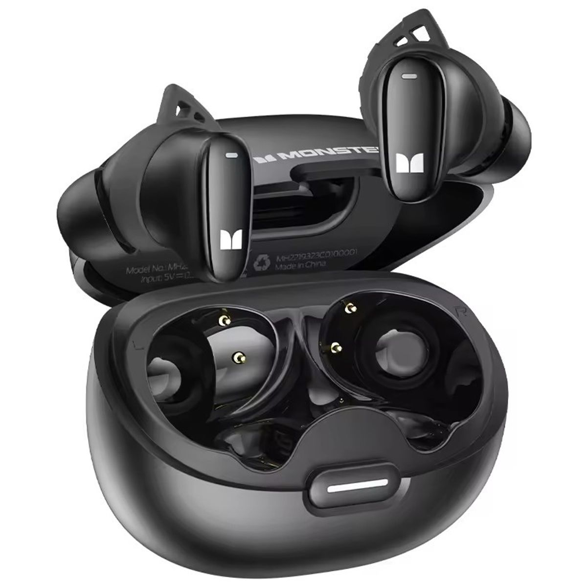 MONSTER - Monster Sports-Audifonos inalámbricos TWS cascos con Bluetooth 5,4