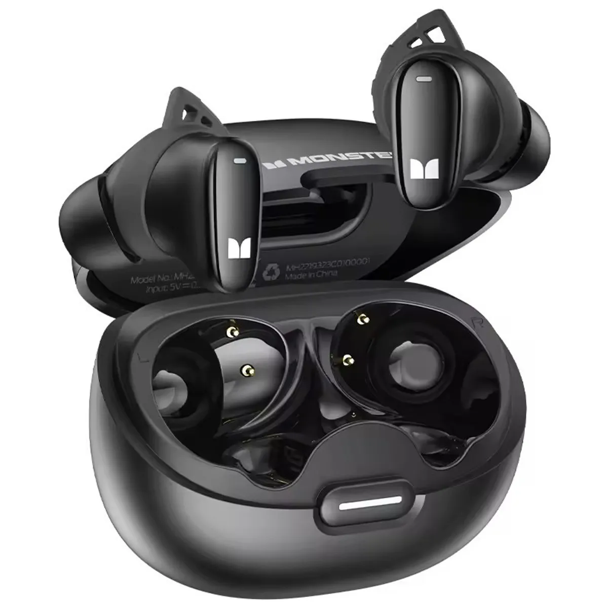 MONSTER - Monster Sports-Audifonos inalámbricos TWS cascos con Bluetooth 5,4