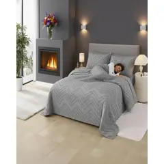 GENERICO - QUILT DE VERANO KING - SUPER KING COBERTOR DE LUJO C001