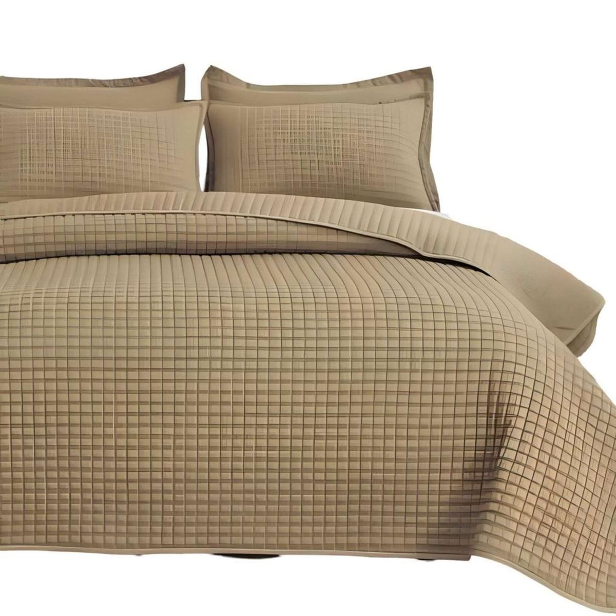 GENERICO - QUILT DE VERANO PLAZA Y MEDIA COBERTOR DE LUJO C-03