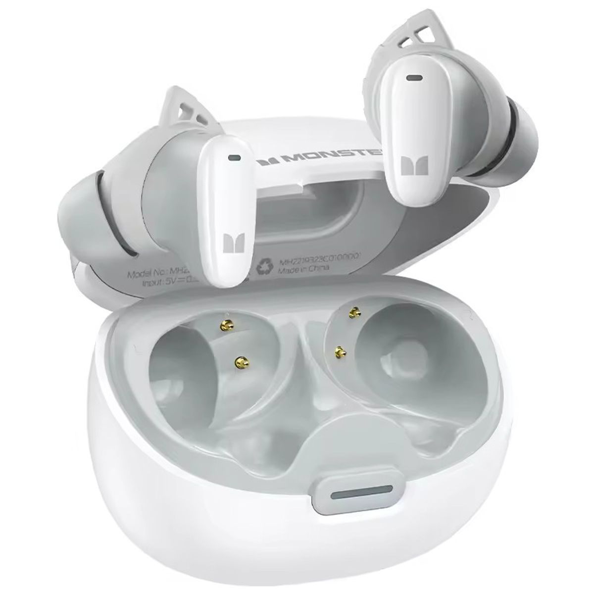 MONSTER - Monster Sports-Audifonos inalámbricos TWS cascos con Bluetooth 5,4