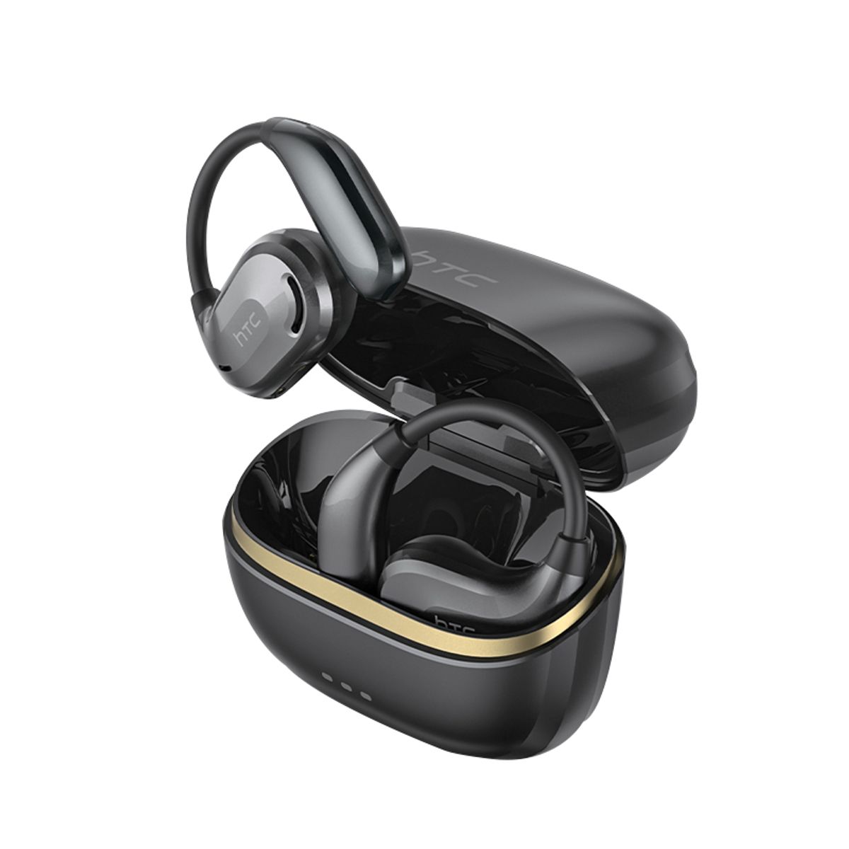 HTC - Audifonos Bluetooth inalámbricos Comercio deportivo HTC NE18 Negro