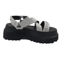 HERIEL - Sandalia Plataforma Tachas Colores