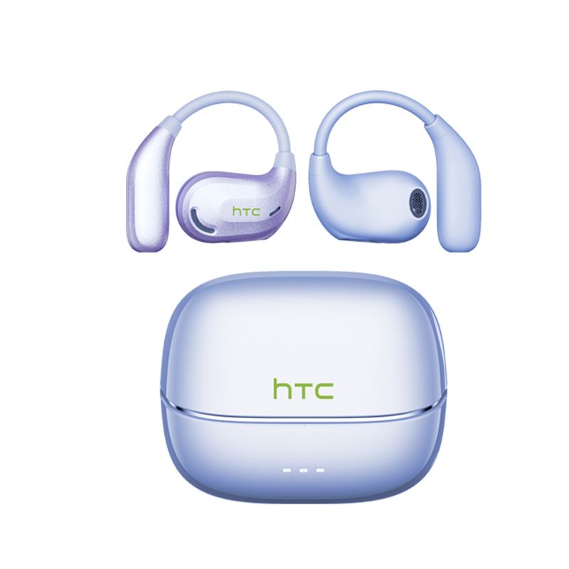 HTC - Auriculares Bluetooth inalámbricos Comercio deportivo HTC NE18 Morado