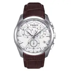 TISSOT - Reloj Couturier Chronograph Marrón