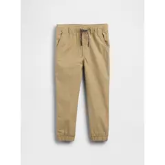 GAP - Pantalón Jogger Pull-On Beige