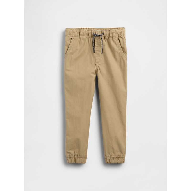 GAP - Pantalón Jogger Pull-On Beige GAP