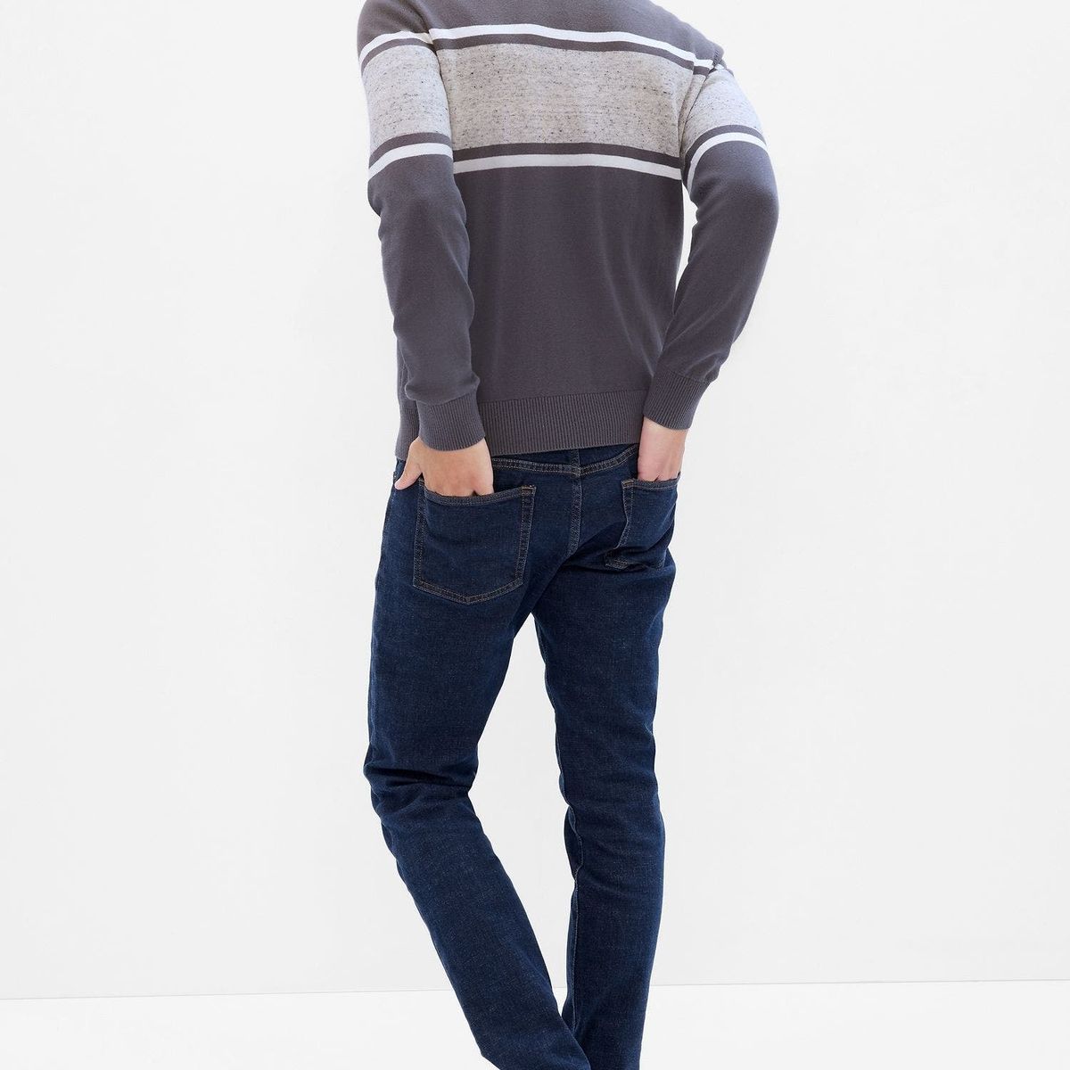GAP - Jeans Slim Flex Con Washwell Azul