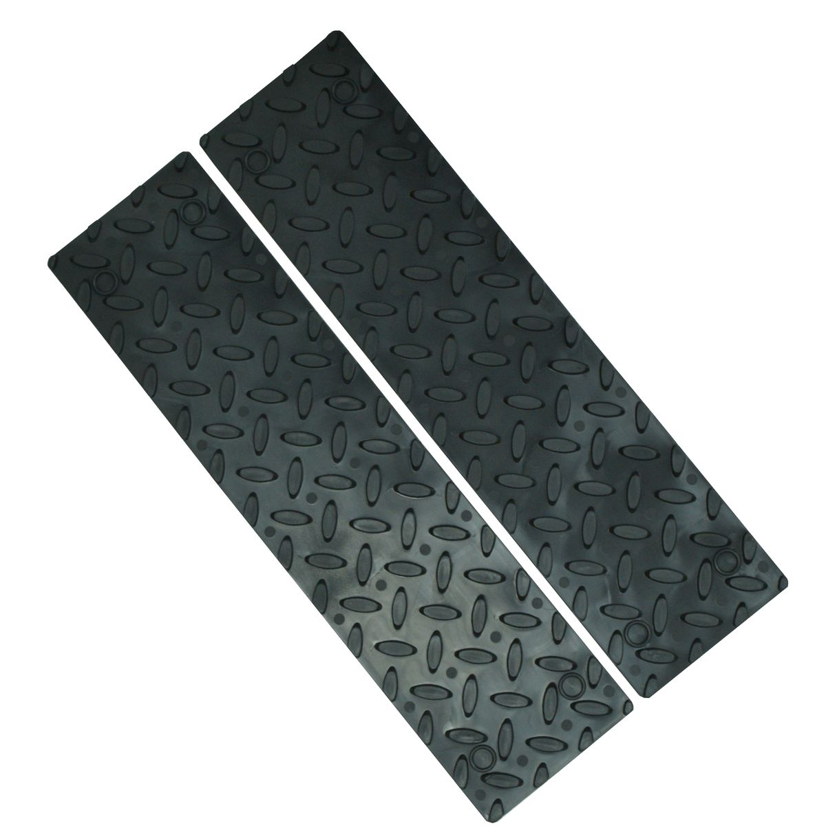 QRUBBER - Grada peldaño diamantada autoadhesiva 2 unid 39x10cm QRubber