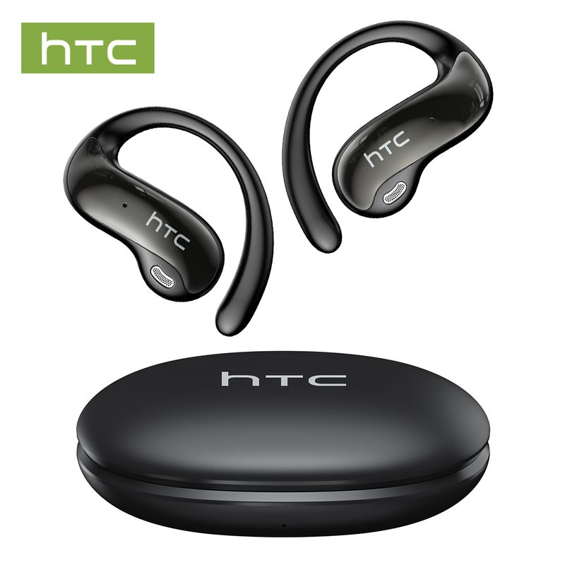 HTC - Auriculares Bluetooth inalámbricos HTC NE19 Negro
