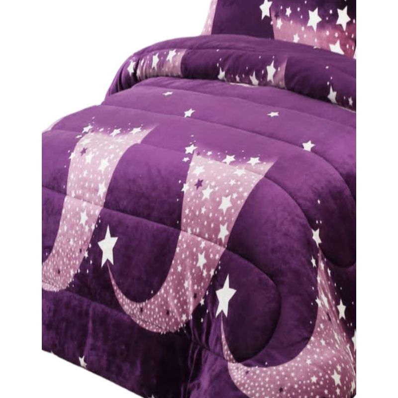 GENERICO - CUBRECAMA PLUSH CON CHIPORRO INVIERNO 2 PLAZAS CC15