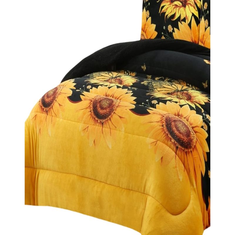 GENERICO - CUBRECAMA PLUSH CON CHIPORRO INVIERNO 2 PLAZAS CC32