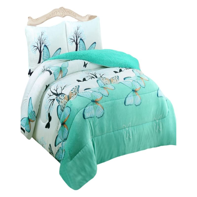 GENERICO - CUBRECAMA PLUSH CON CHIPORRO INVIERNO 2 PLAZAS CC36