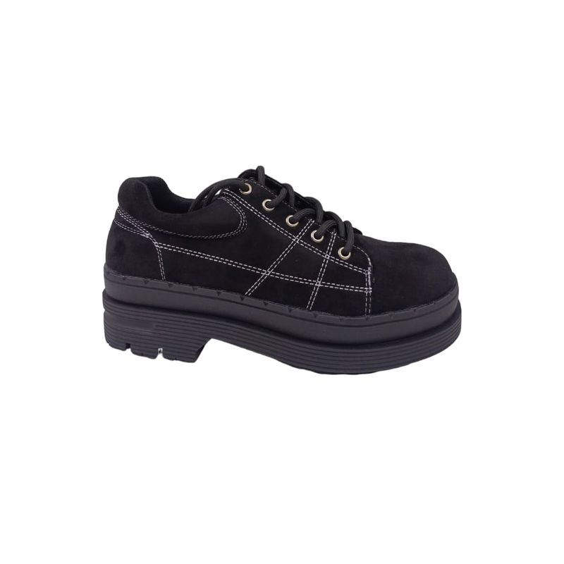 HERIEL - Zapato Negro Plataforma Mujer
