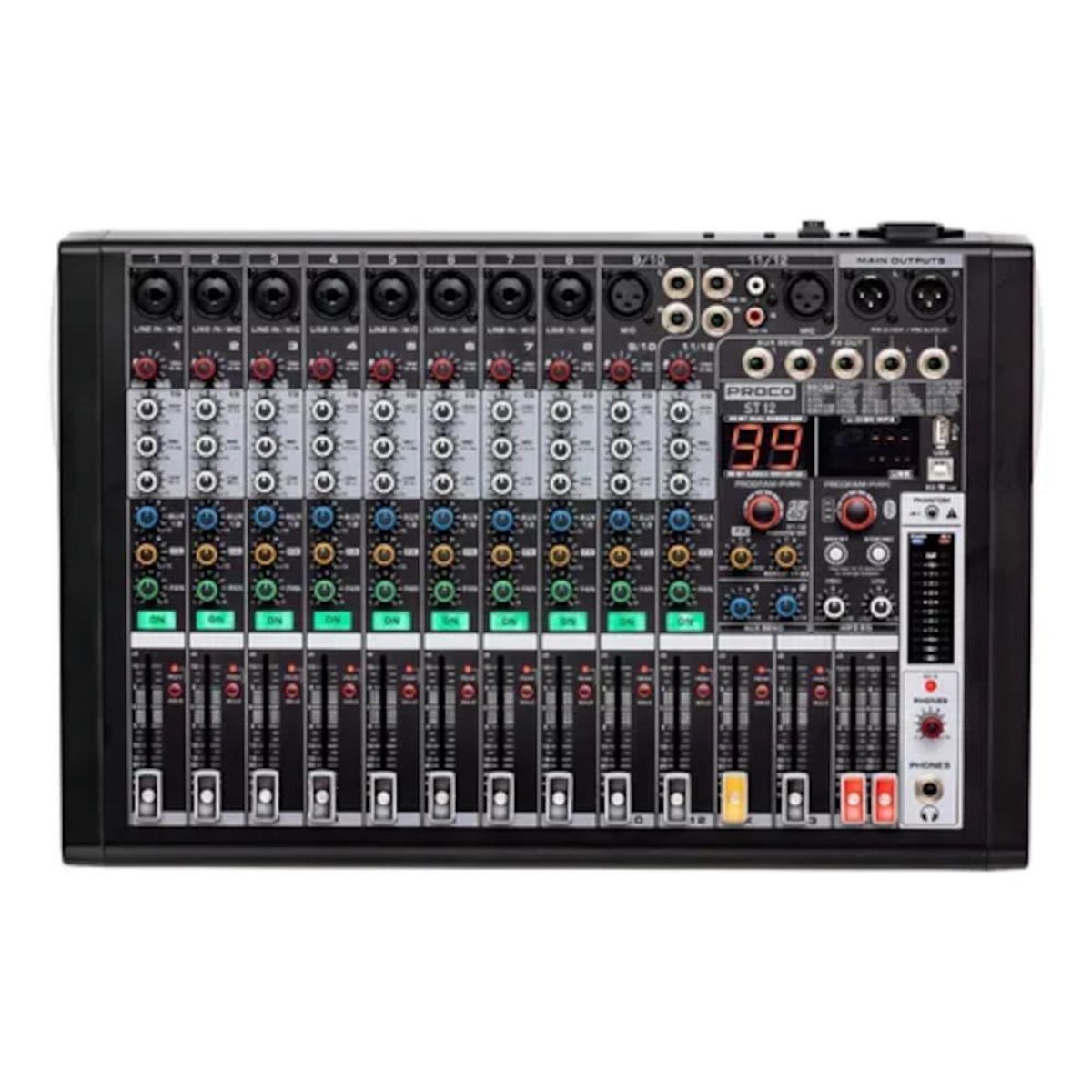 PROCO - Mixer Analogo 12 Canales Proco ST12