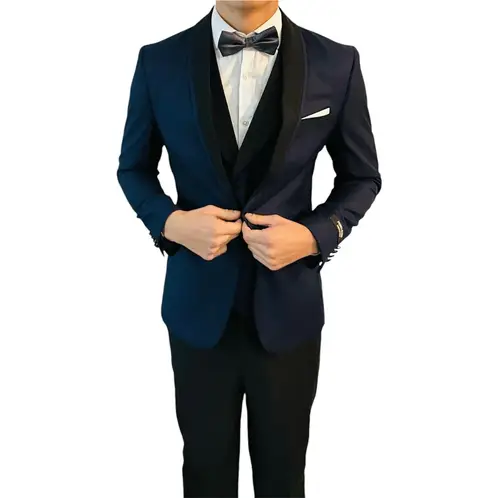 XPRESS RECHARGE - Traje de negocios boda  azul marino
