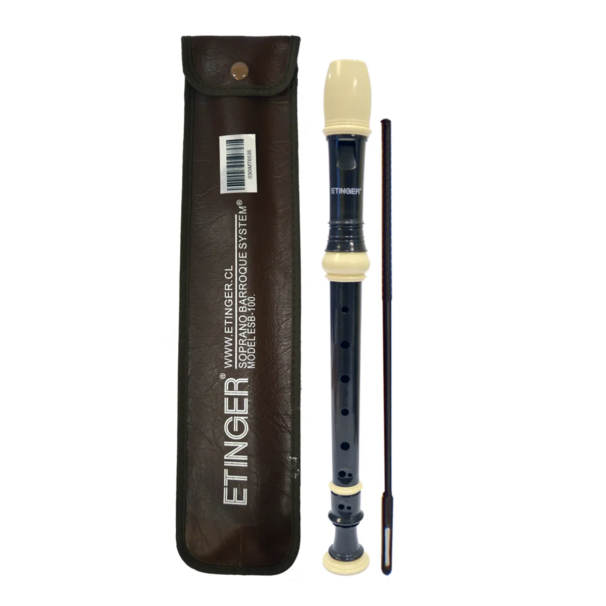 ETINGER - FLAUTA DULCE SOPRANO DIGITACION BARROCO HR-1ESB-100 ETINGER