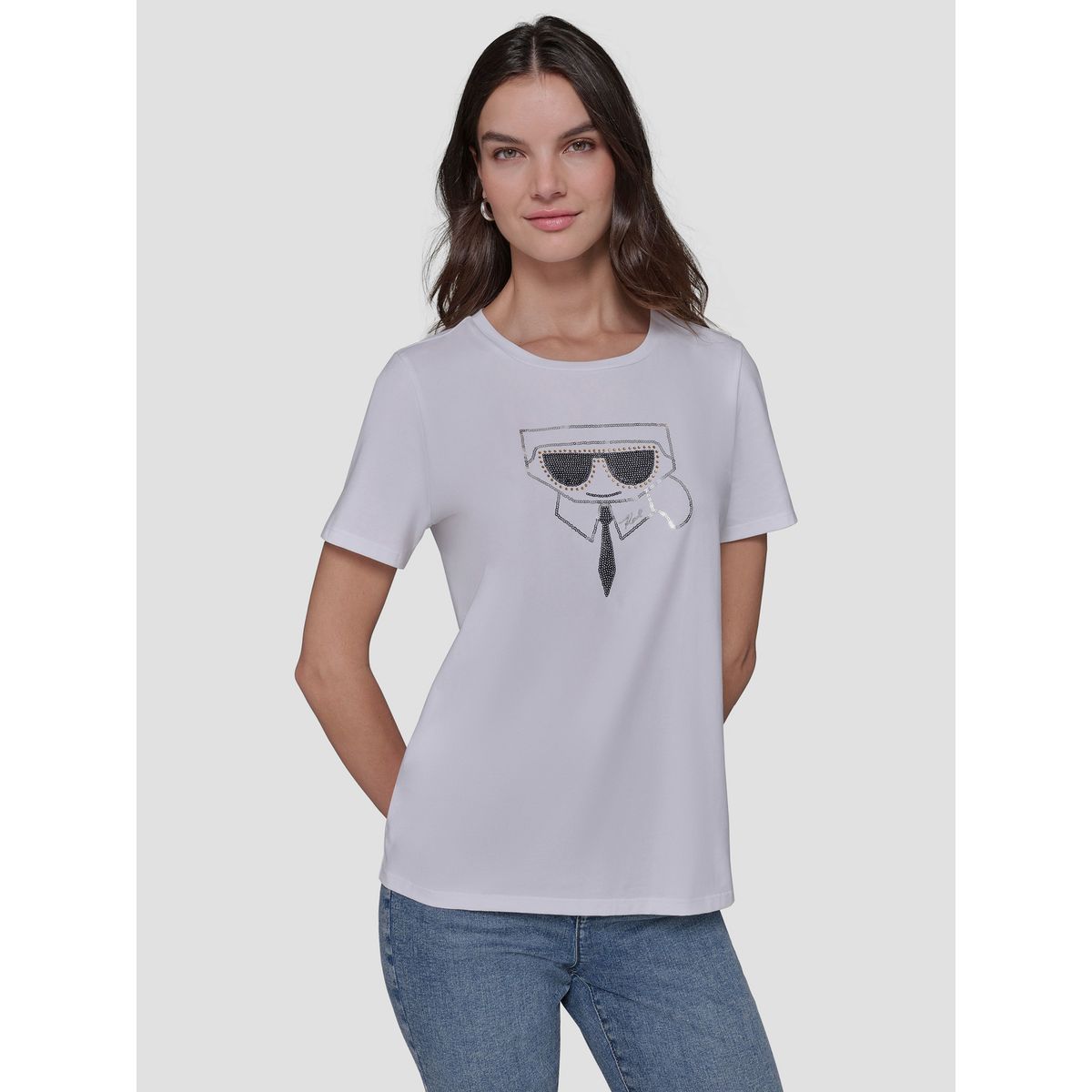 KARL LAGERFELD - Polera con emoji de KARL