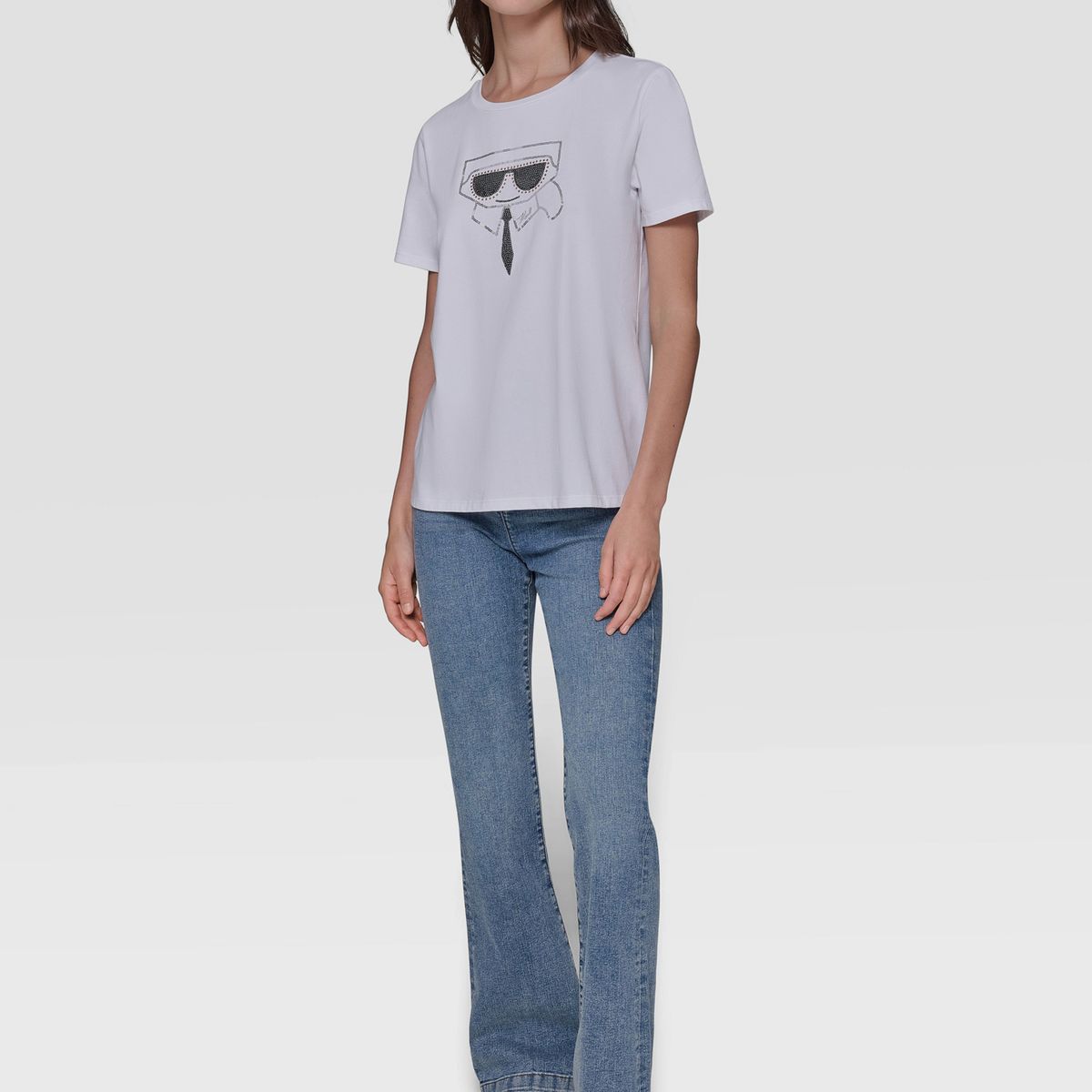 KARL LAGERFELD - Polera con emoji de KARL