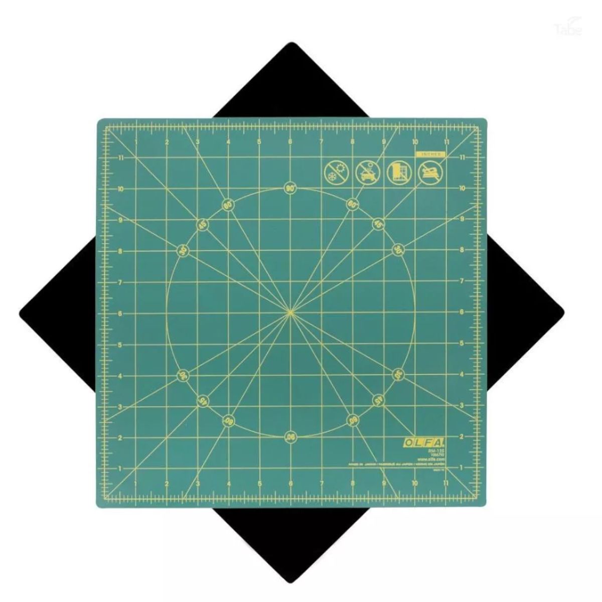 OLFA - Base Olfa Giratoria mide 12 x 12 pulgadas (30x30cm)