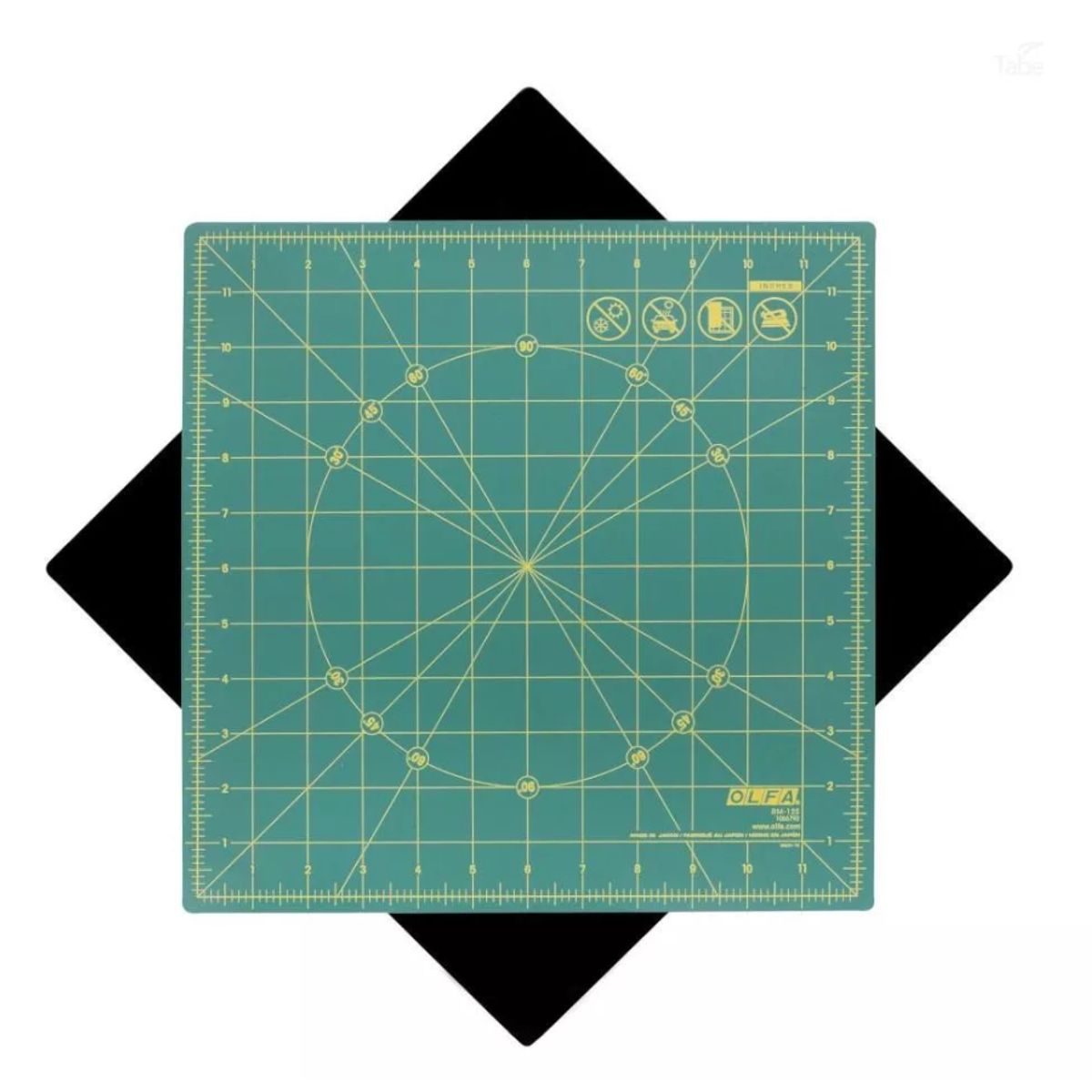 OLFA - Base Olfa Giratoria mide 12 x 12 pulgadas (30x30cm)