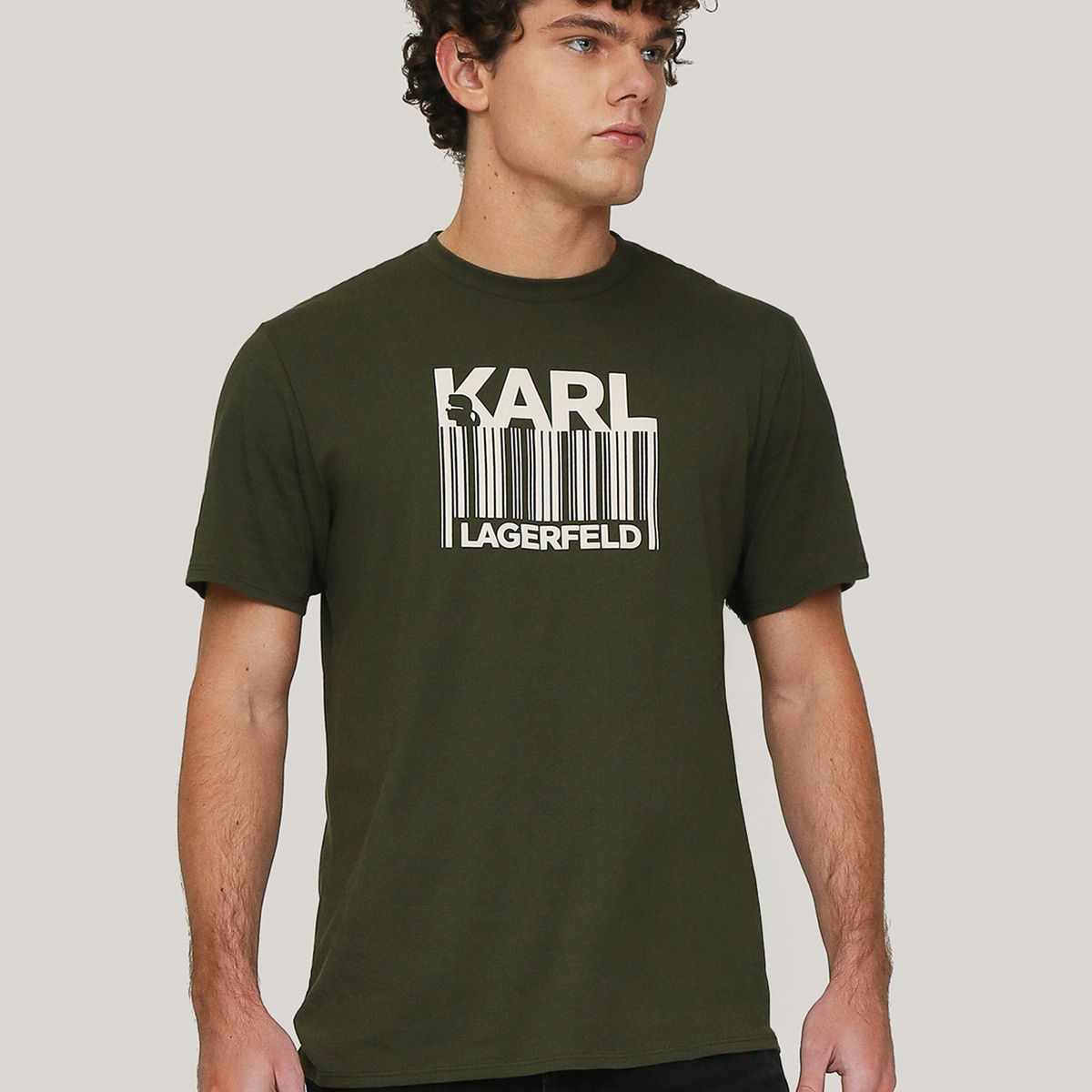 KARL LAGERFELD - Polera Barcode