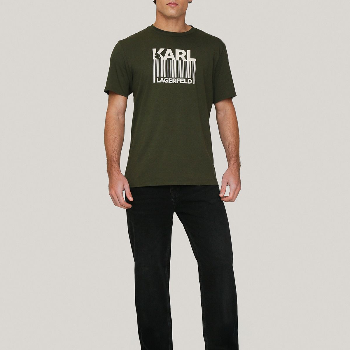 KARL LAGERFELD - Polera Barcode