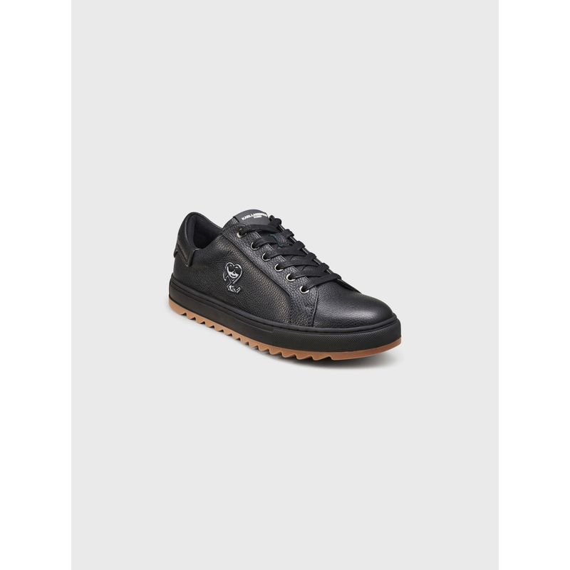 KARL LAGERFELD - Zapatillas de cuero con parche