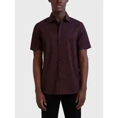 KARL LAGERFELD - Camisa con estampado de firma de KARL