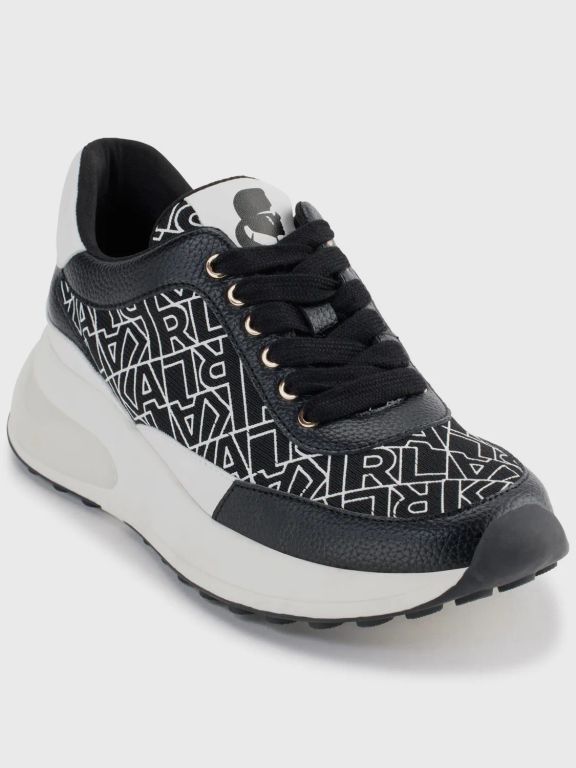 Zapatillas con cordones - Dallas Negro