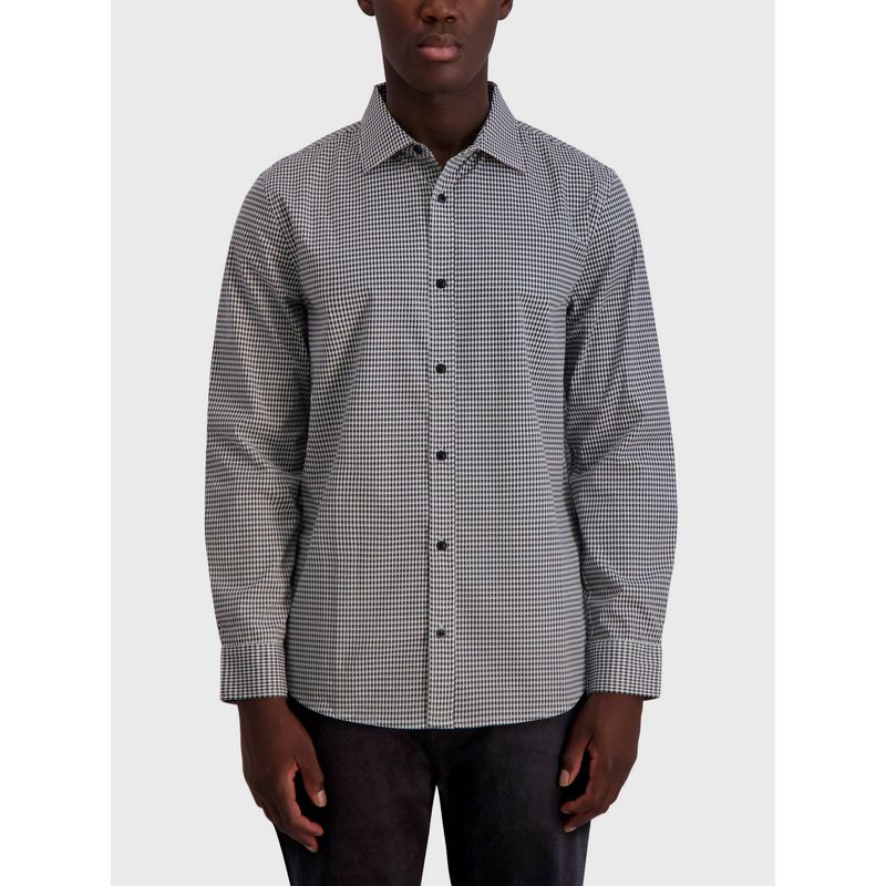 KARL LAGERFELD - Camisa slim con estampado
