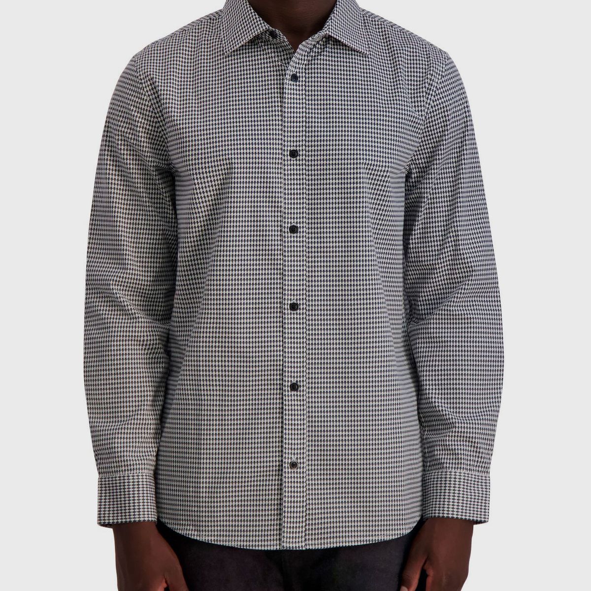 KARL LAGERFELD - Camisa slim con estampado