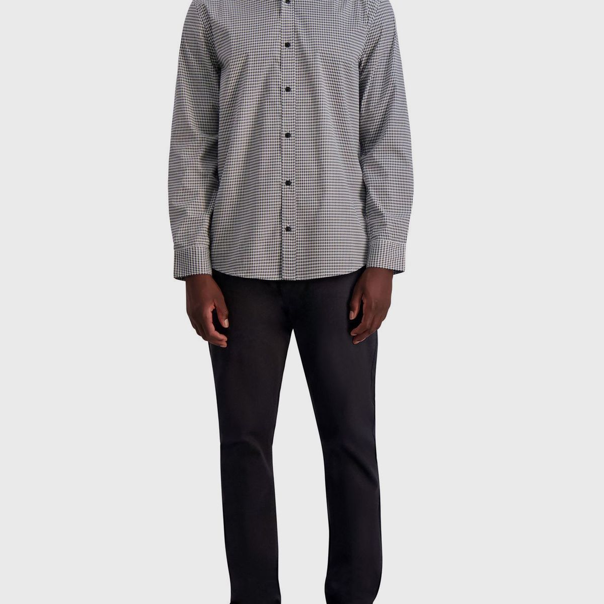 KARL LAGERFELD - Camisa slim con estampado