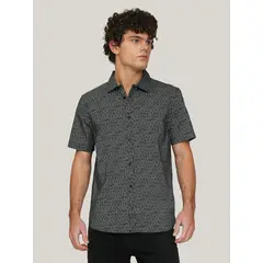 KARL LAGERFELD - Camisa con estampado total