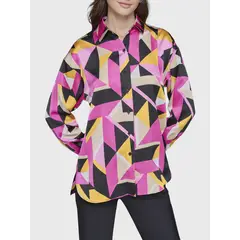 KARL LAGERFELD - Blusa con print geométrico
