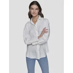 KARL LAGERFELD - Camisa overzise con estampado tonal