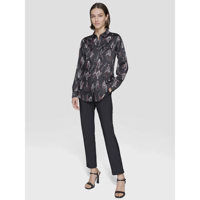 Imagen 2 del producto Camisa estampada manga larga