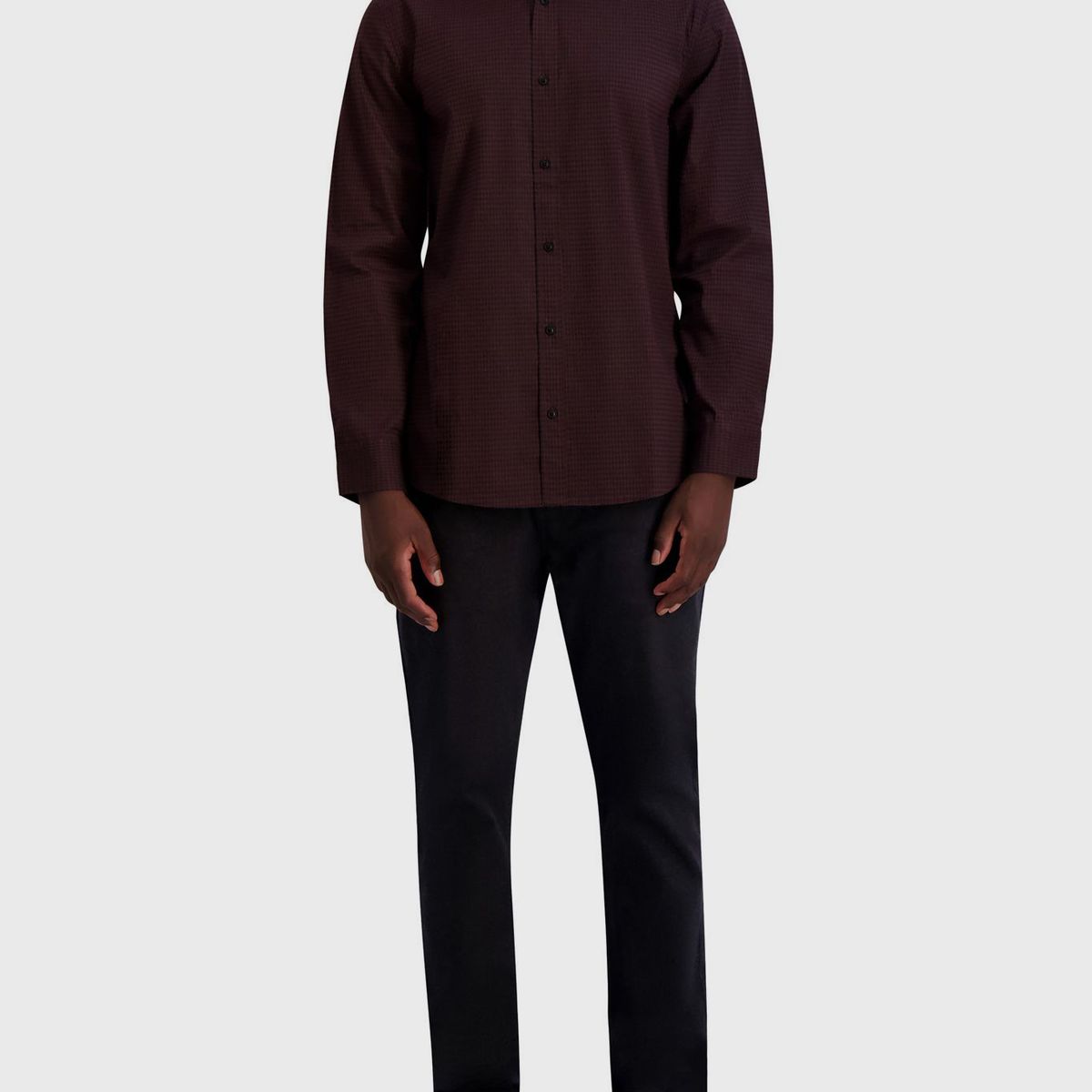 KARL LAGERFELD - Camisa slim con estampado