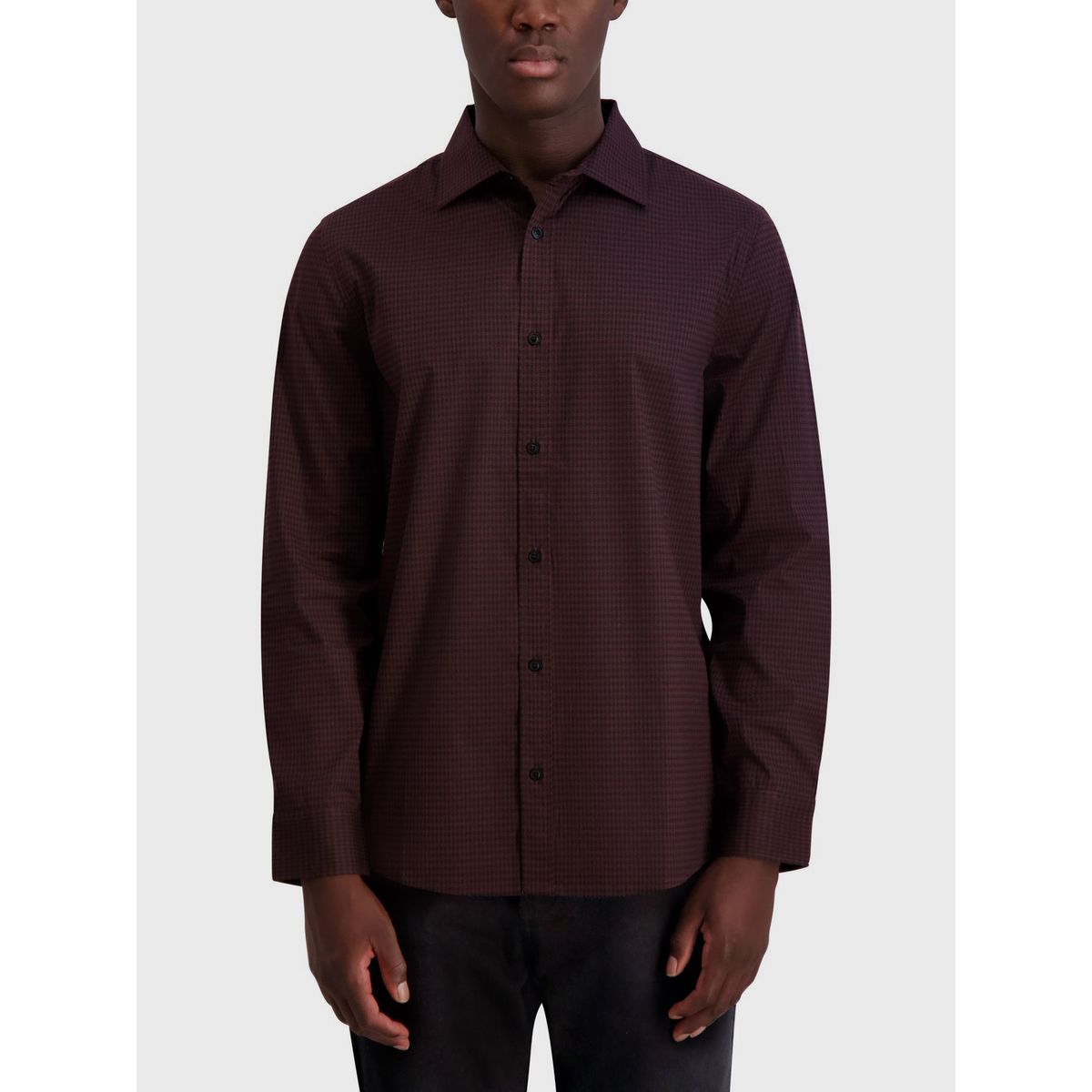 KARL LAGERFELD - Camisa slim con estampado