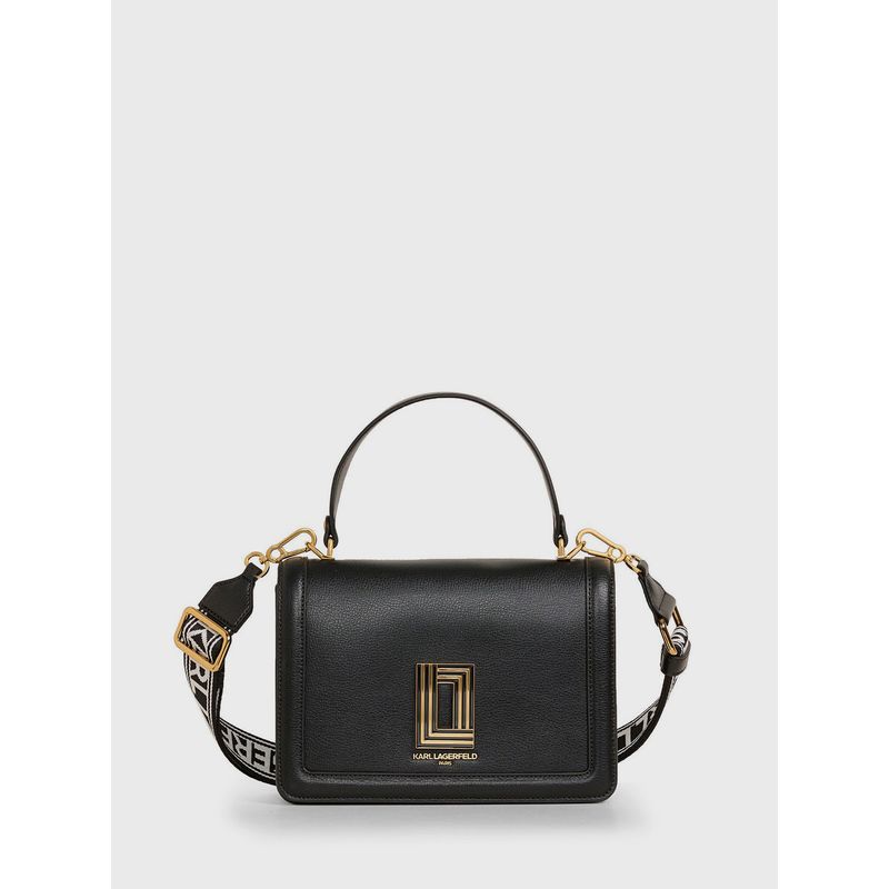 KARL LAGERFELD - Cartera cruzada con solapa - Simone