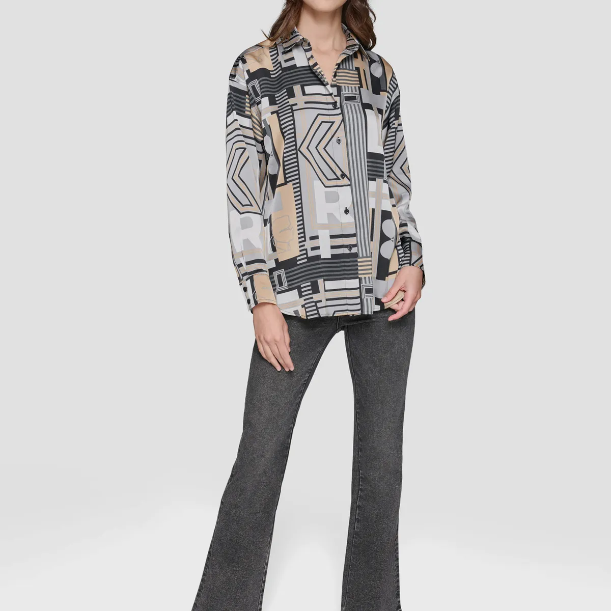 KARL LAGERFELD - Camisa con estampado